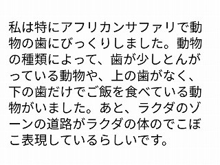 アフリカンサファリ
